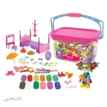 خمیر بازی آریا مدل لیا کوچولو بسته 14 عددی