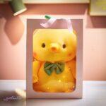 عروسک طرح جوجه طلایی ارتفاع 25 سانتی متر