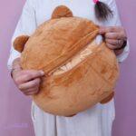 عروسک طرح خرس بالشتی به همراه پتو